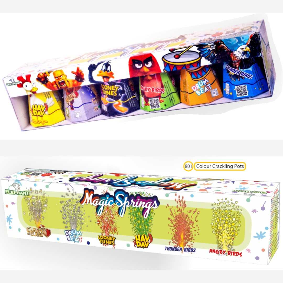 Magic Spring Magic Springs - 6pcs/Box - Image 1