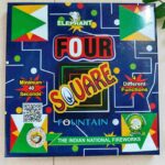 Four Square - 4 Steps Multicolour Fountain -1 Pc /Box
