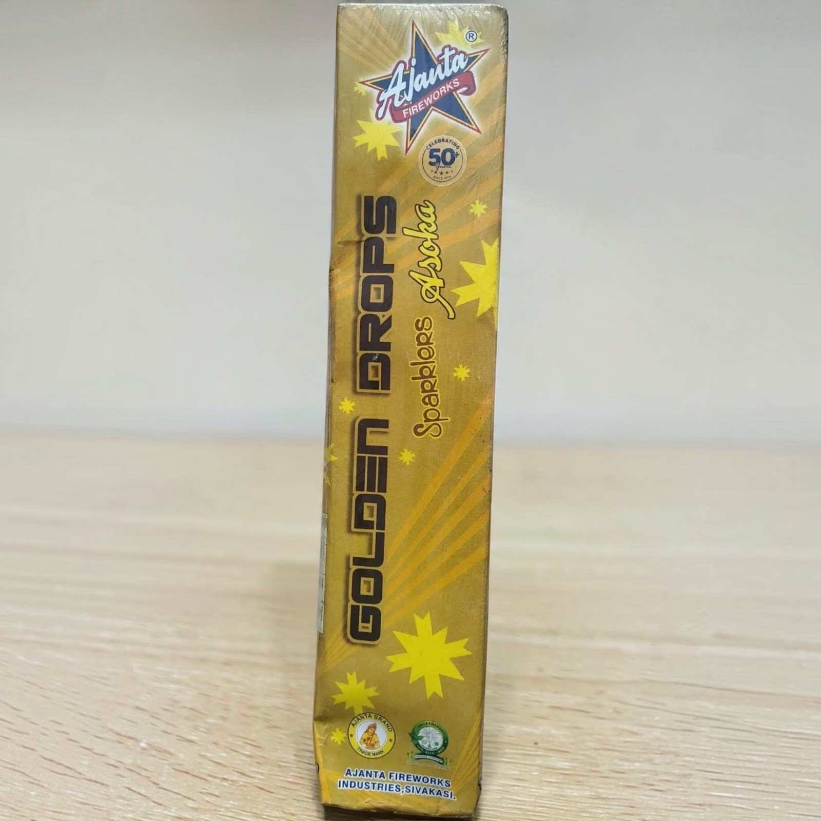 14-100kb.jpg 15 cm Golden Drops -10 Pcs /Box - Image 1