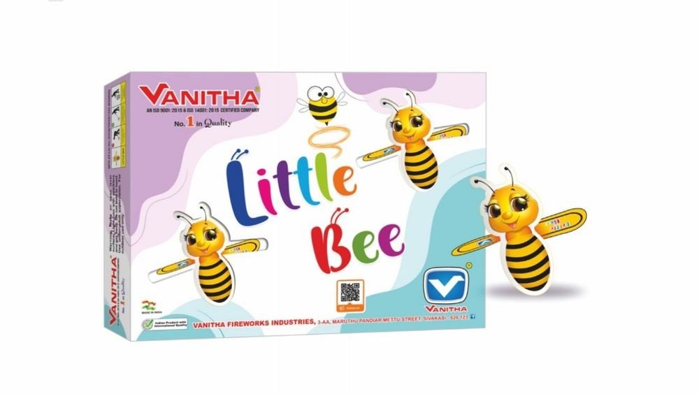 167-100kb.jpg Little Bee -5 Pcs /Box - Image 1