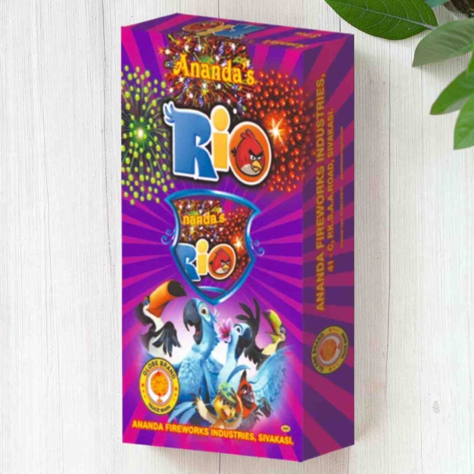 185-100kb.jpg Rio (Gold,Red,Red & Green) -3 Pcs /Box - Image 1