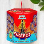 Fire Fox 12 Shots - Red Tail with Crackling -1 Pc /Box