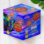 Laser Show - 16 Shot 2 in 1 (1 ½" Pipe Gold, Silver, Crackling) -1 Pc /Box