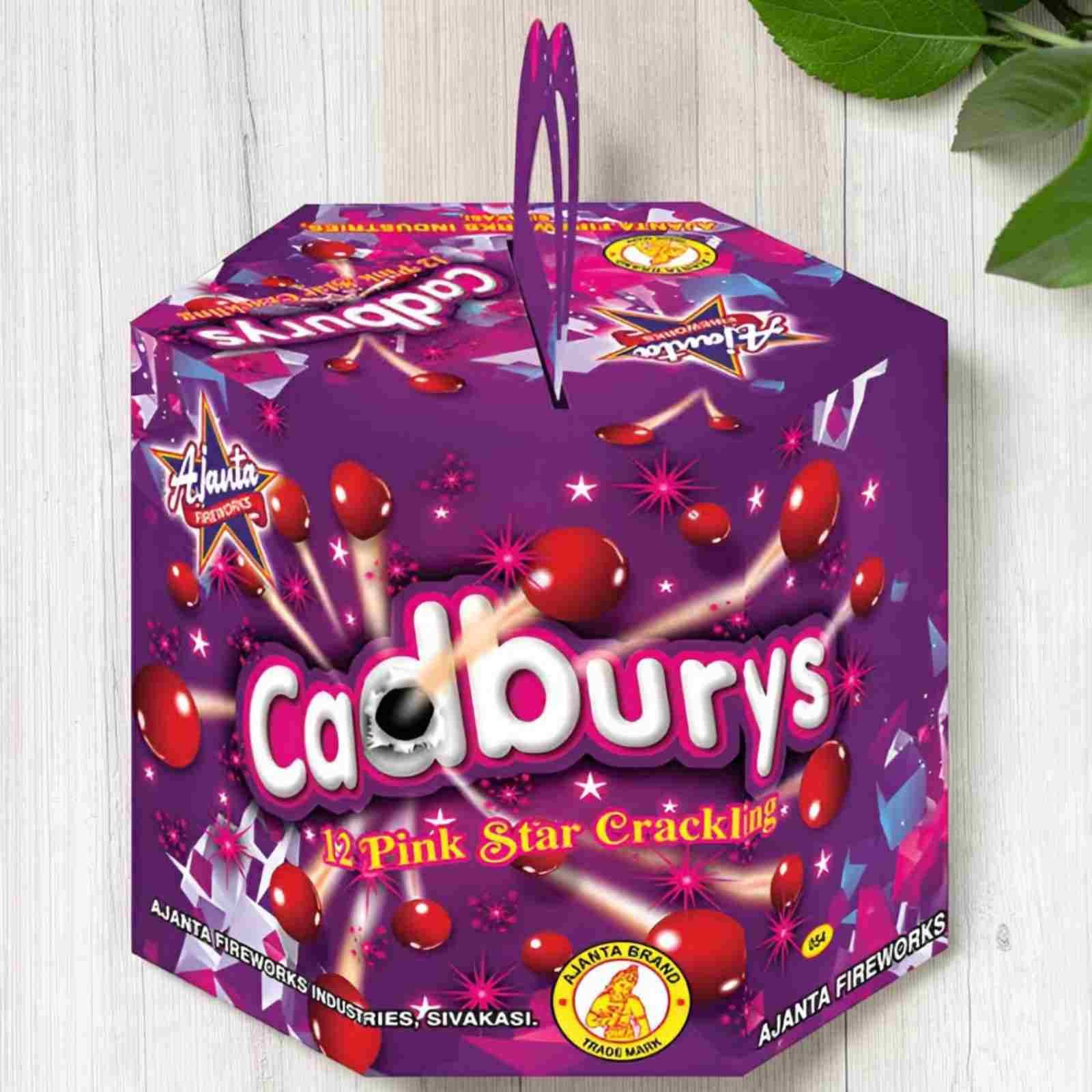 259-100kb.jpg Cadburys - 12 Pink Crackling Shots -1 Pc /Box - Image 1