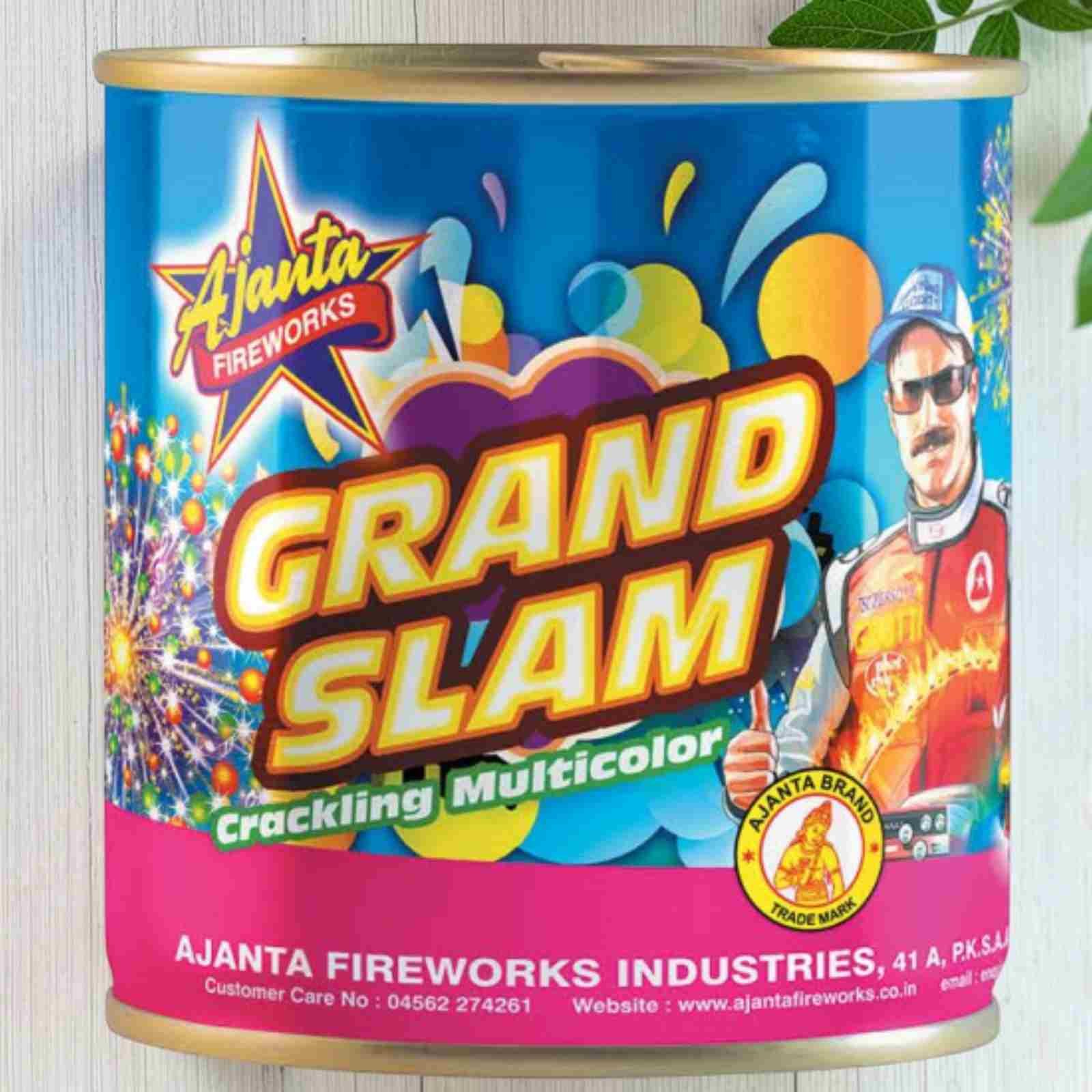 263-100kb.jpg Grand Slam - 9 Shot 1 ½" Shell Multiple Colour -1 Pc /Box - Image 1