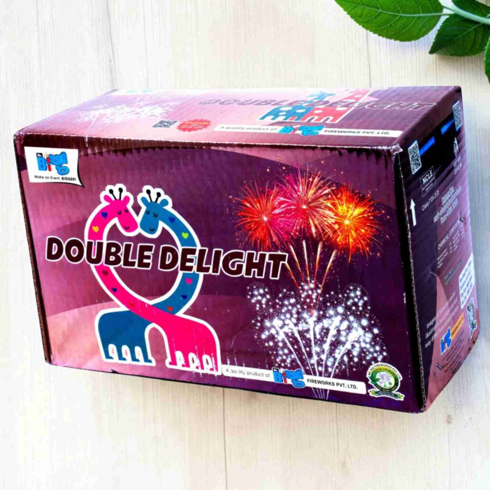 268-100kb.jpg Double Delight - 2 Step 10 Shot Multicolor Mines -1 Pc /Box - Image 1