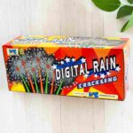 Digital Rain - 7x10 Shots Multiple Colour with Crackling -1 Pc /Box