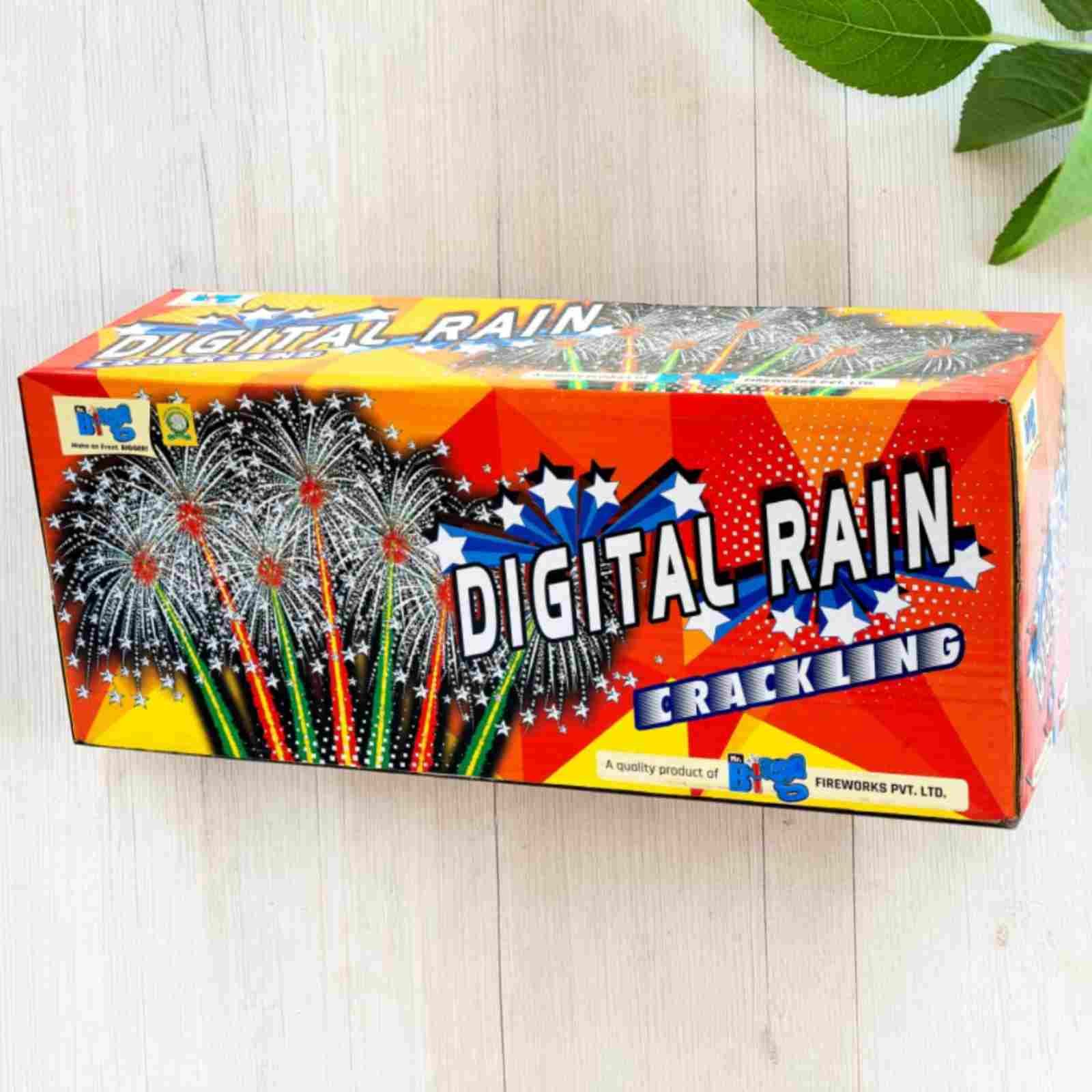 270-100kb.jpg Digital Rain - 7x10 Shots Multiple Colour with Crackling -1 Pc /Box - Image 1