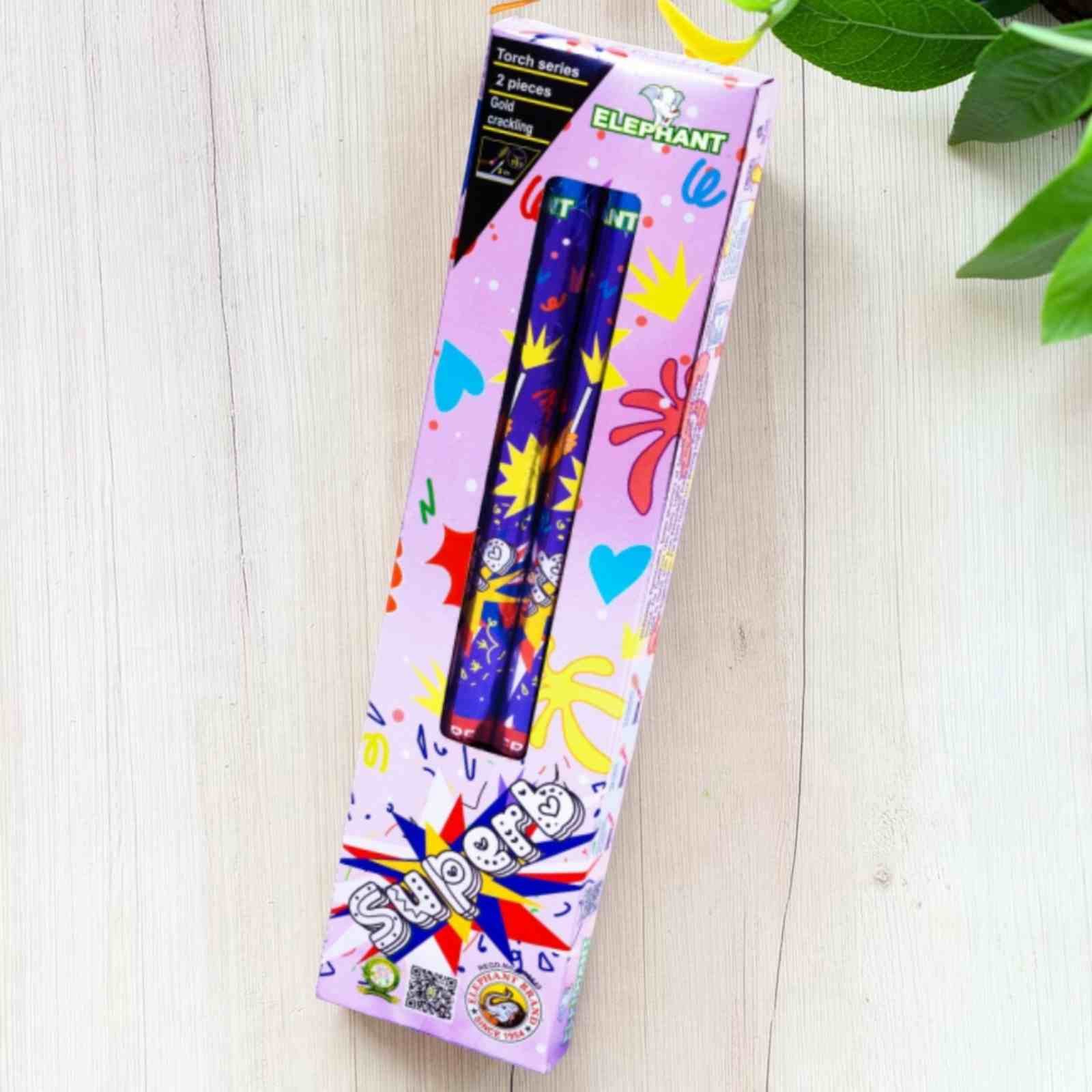 48-100kb.jpg Superb Torch - Full Crackling -2 Pcs /Box - Image 1