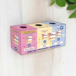 All Time Choices - 3 in 1 Multi colour Fountain -3 Pcs /Box