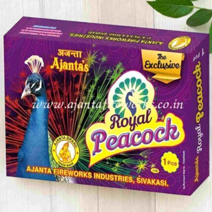 Royal Peacock - Tri Colour -1 Pc /Box