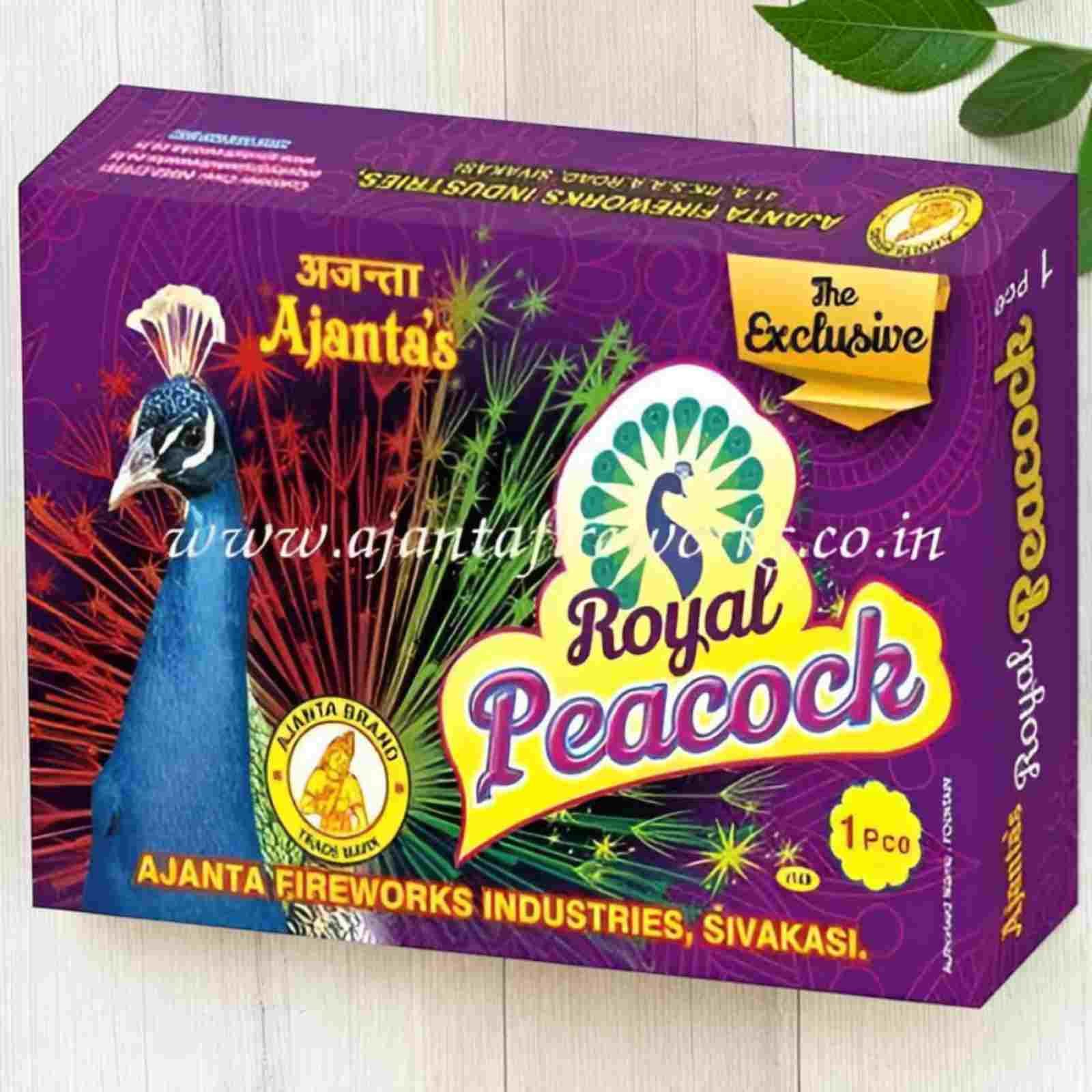 68-100kb.jpg Royal Peacock - Tri Colour -1 Pc /Box - Image 1