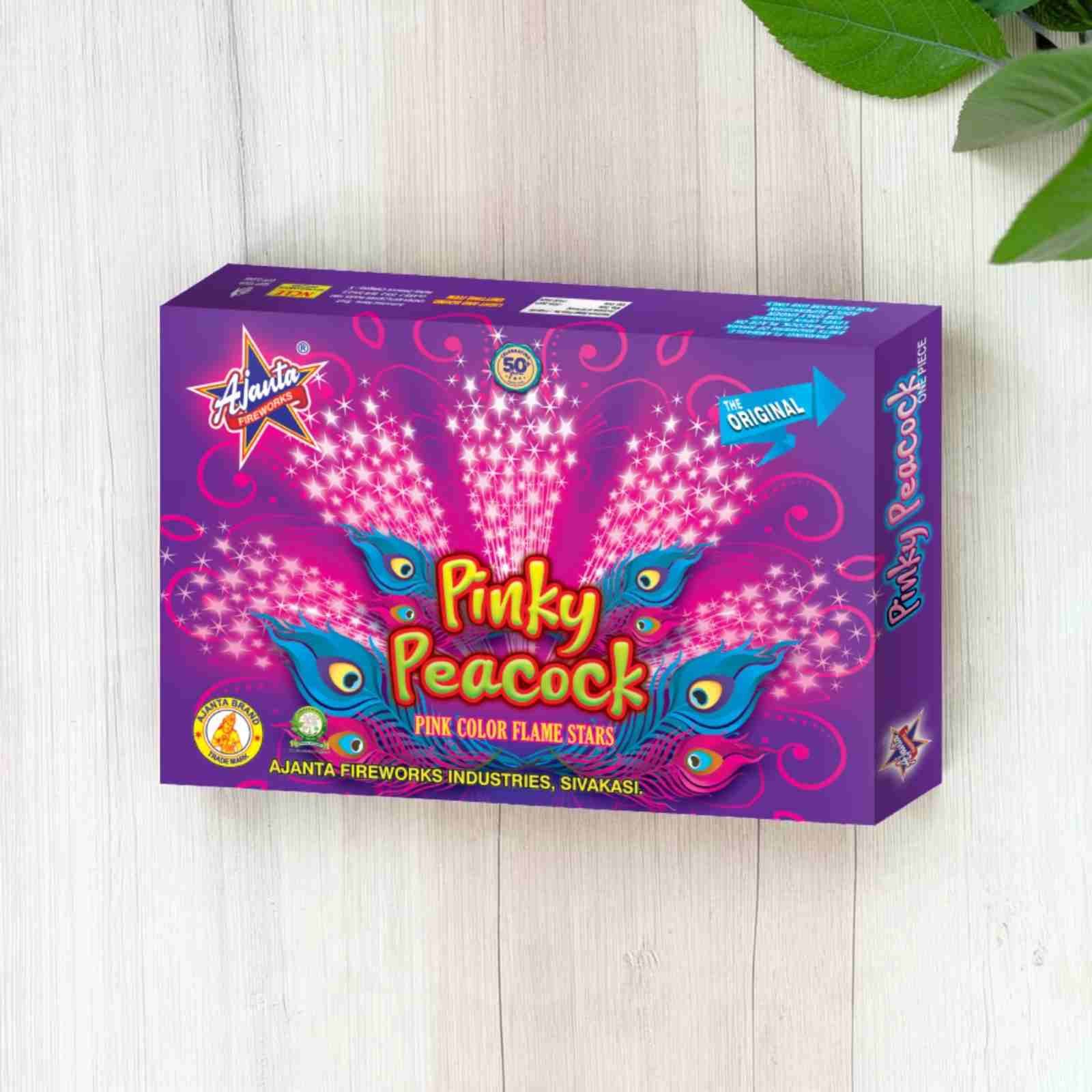 69-100kb.jpg Pink Peacock -1 Pc /Box - Image 1
