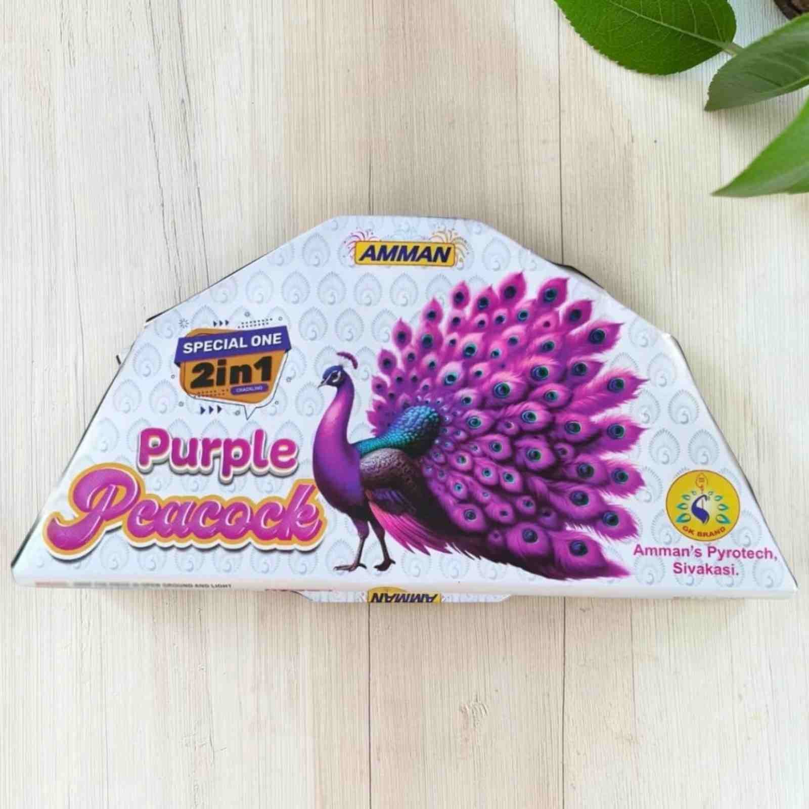 74-100kb.jpg Bada Peacock - Tri Colour -1 Pc /Box - Image 1